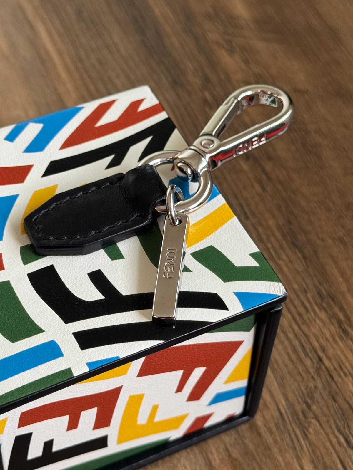 FENDI COLORFUL BOX CHARM