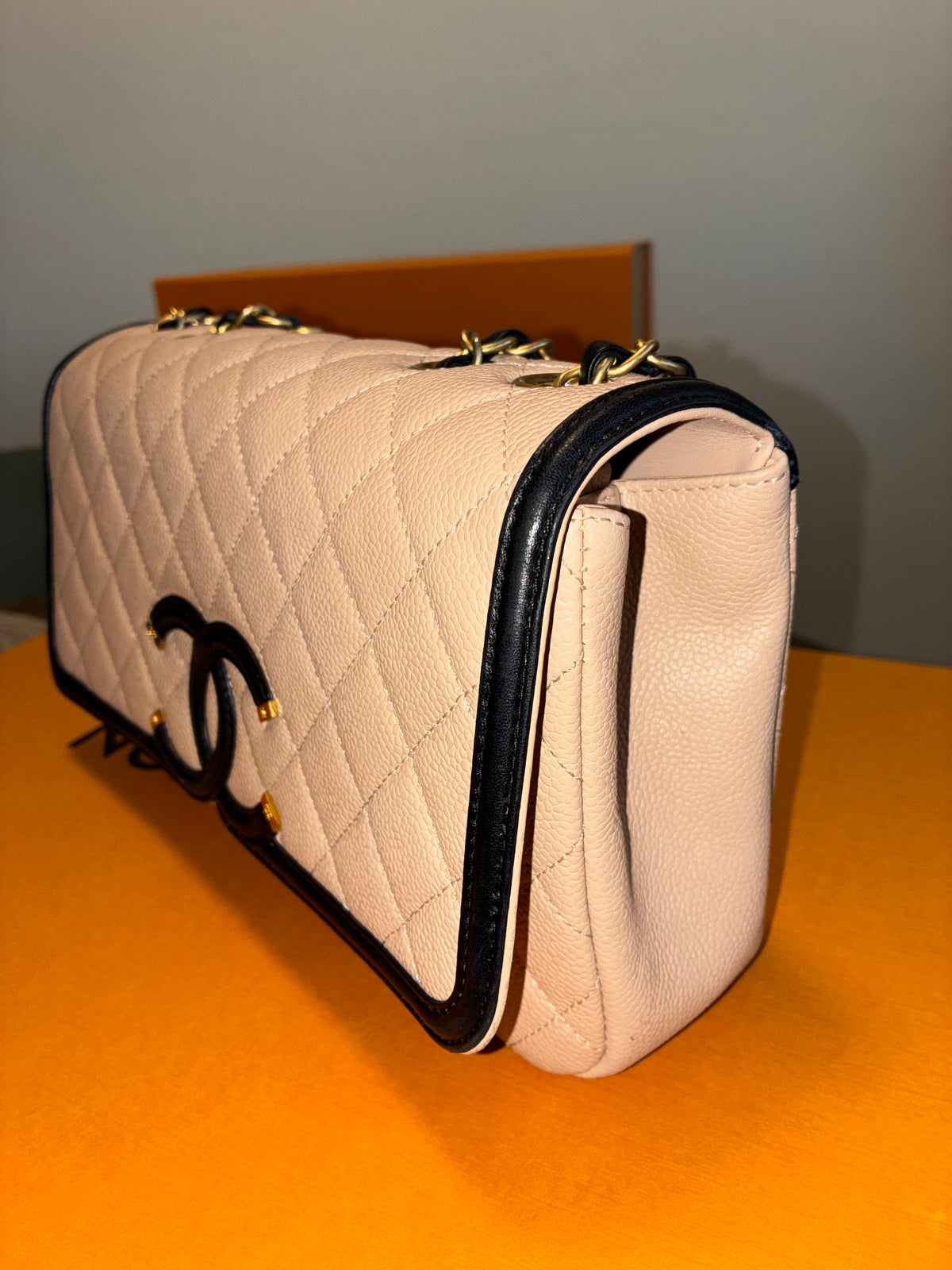 CHANEL QUILTED CC FILIGREE FLAP BAG