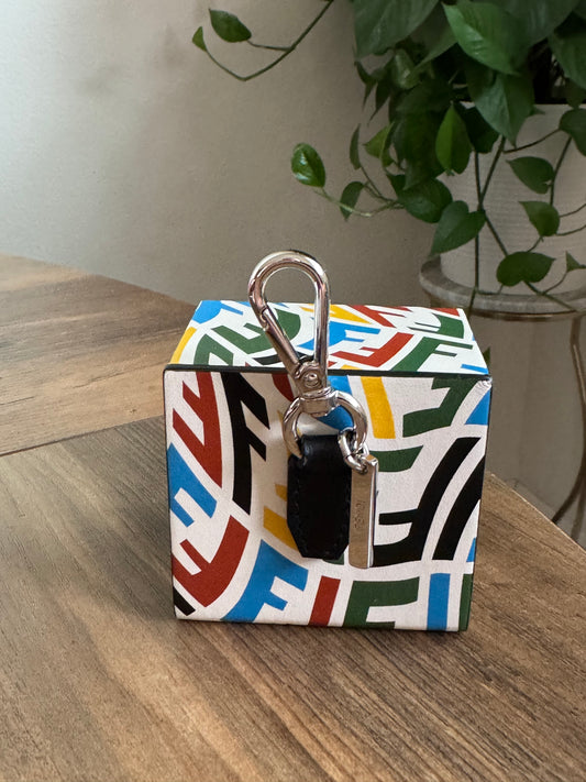 FENDI COLORFUL BOX CHARM