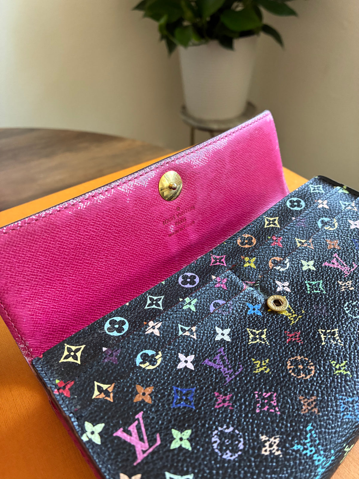 LOUIS VUITTON MULTICOLOR LONG WALLET