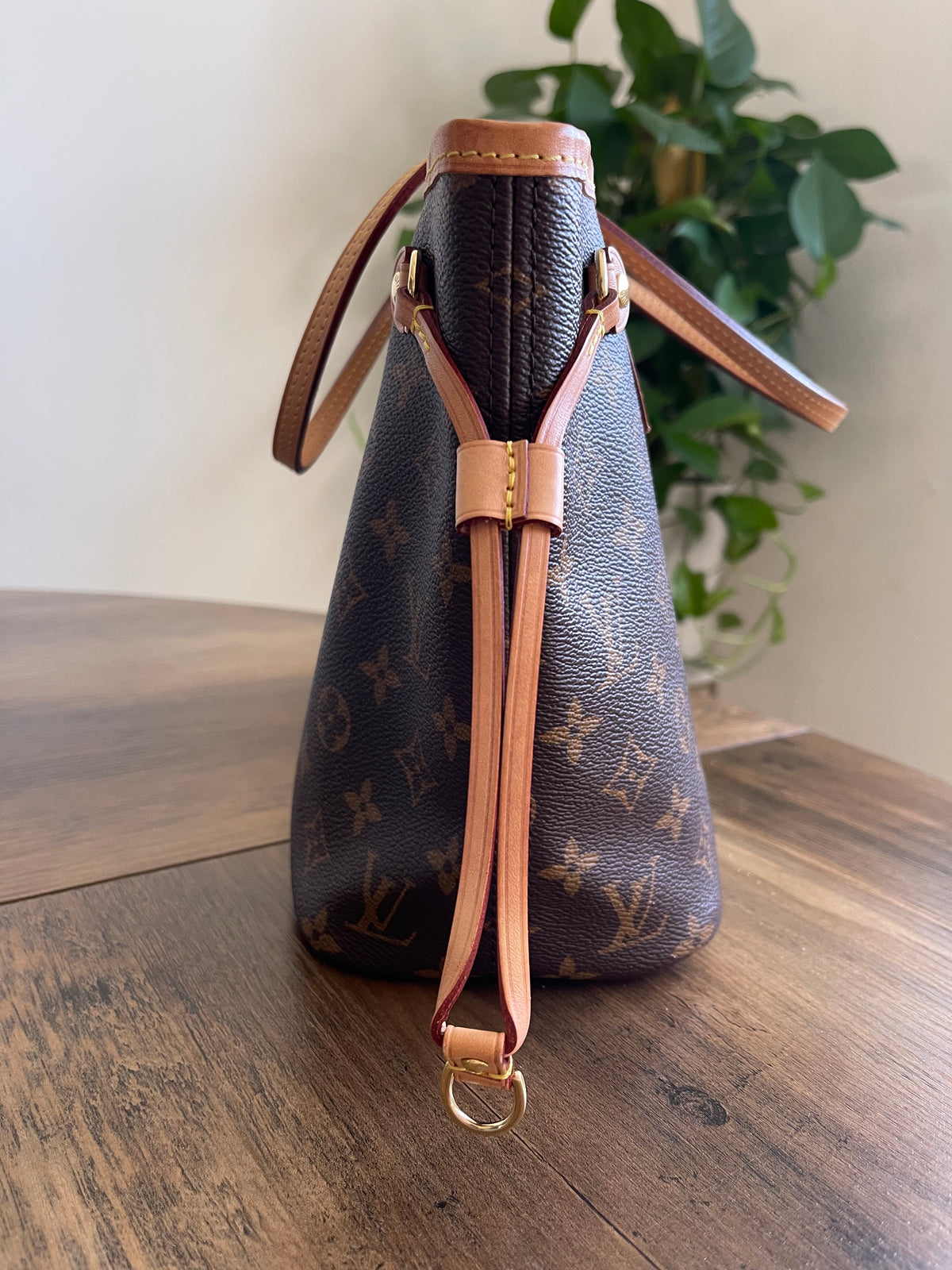 LOUIS VUITTON PM NEVERFULL MONOGRAM WITH POUCH