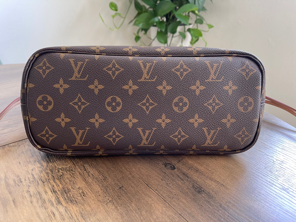 LOUIS VUITTON PM NEVERFULL MONOGRAM WITH POUCH