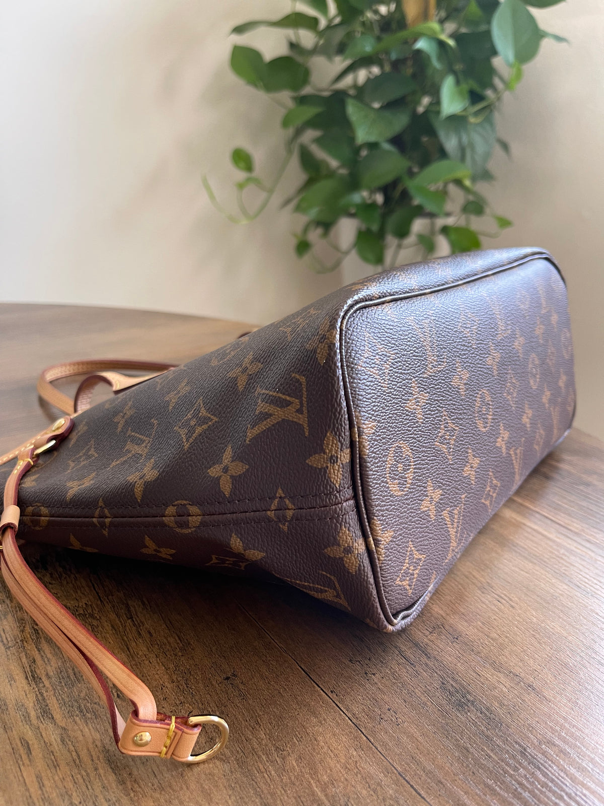 LOUIS VUITTON PM NEVERFULL MONOGRAM WITH POUCH