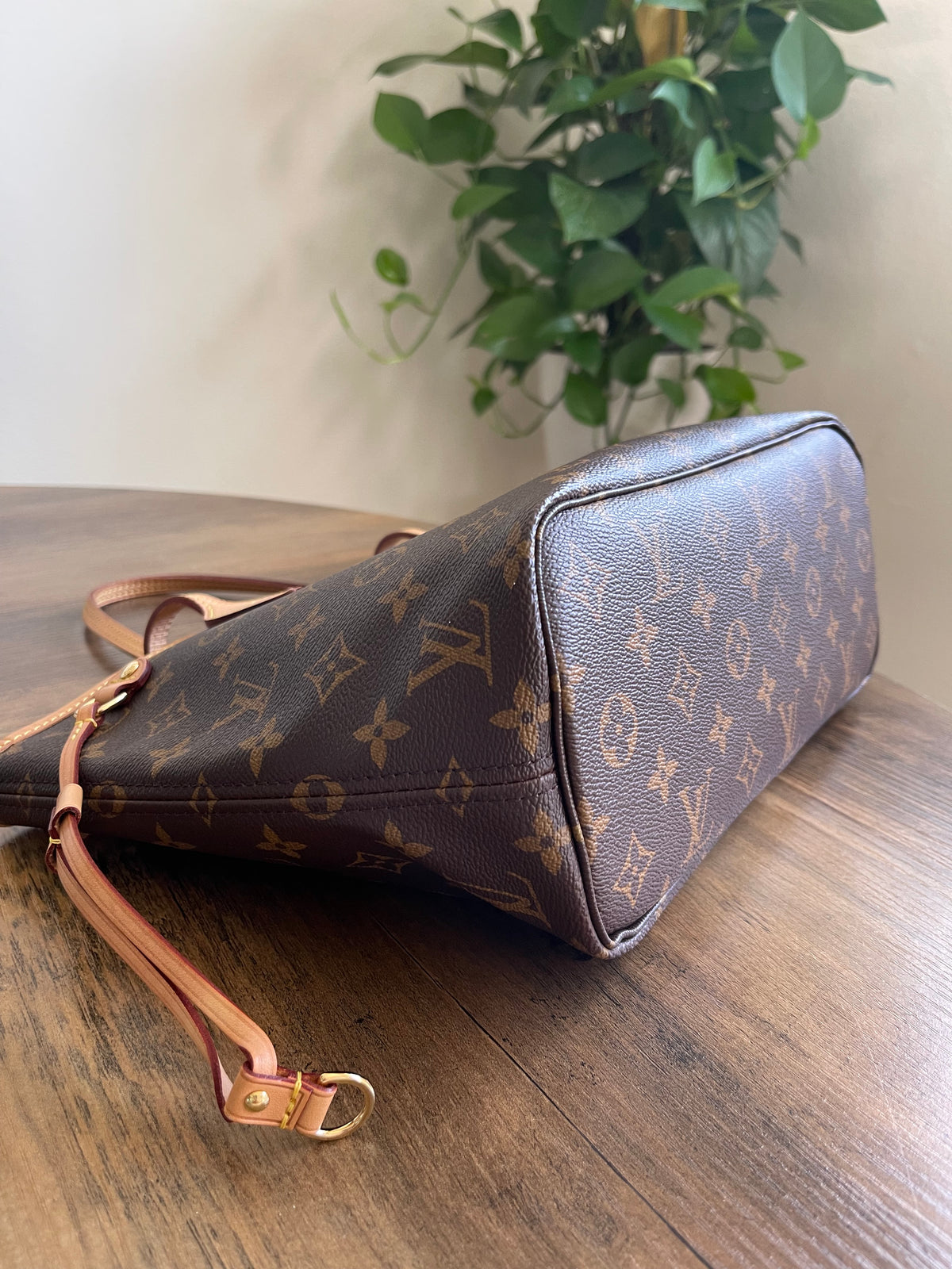LOUIS VUITTON PM NEVERFULL MONOGRAM WITH POUCH