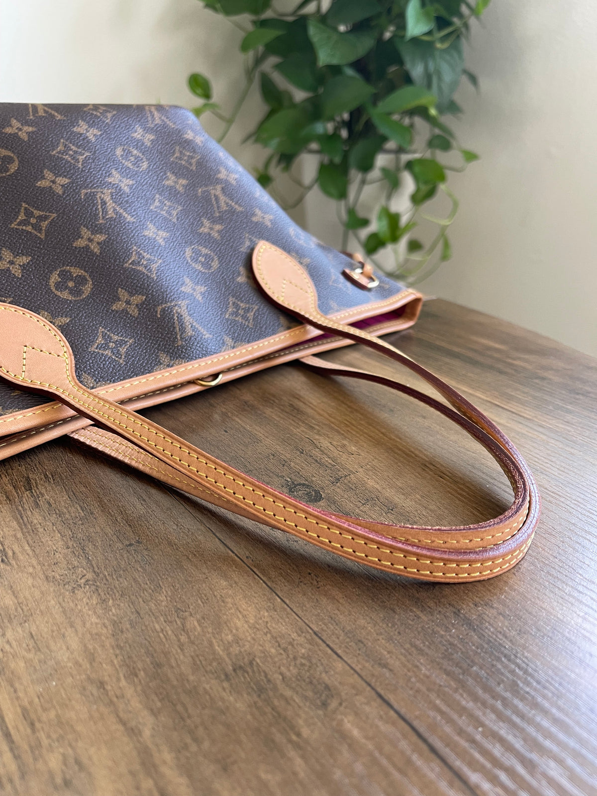 LOUIS VUITTON PM NEVERFULL MONOGRAM WITH POUCH