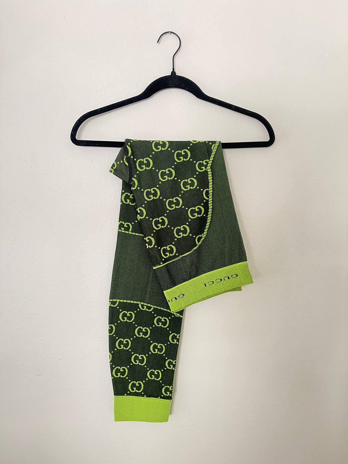 GUCCI LEGGINGS GREEN NEON