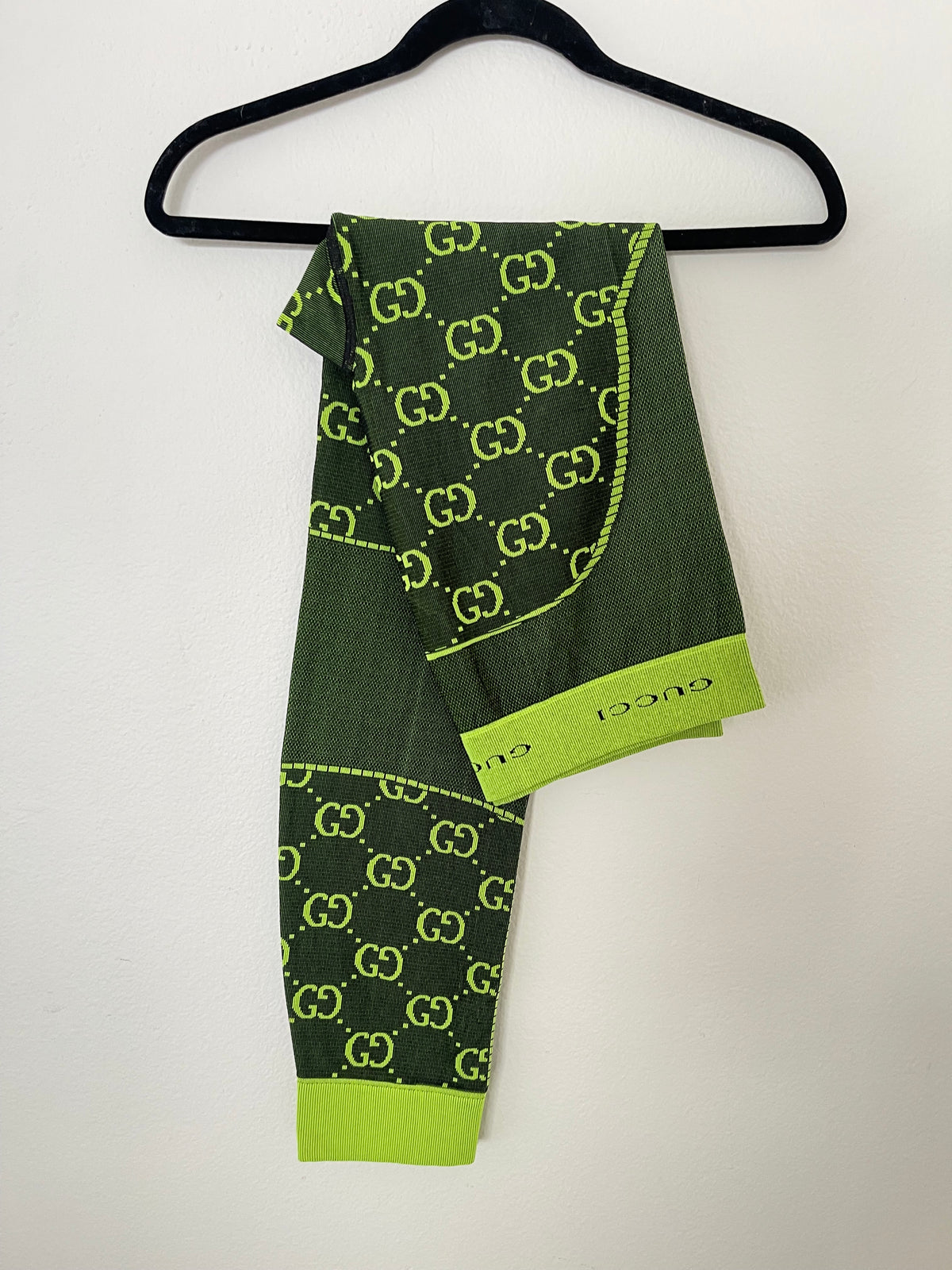 GUCCI LEGGINGS GREEN NEON