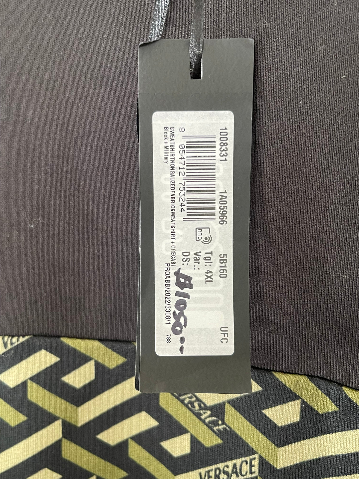 VERSACE UNISEX SWEATER SIZE XL